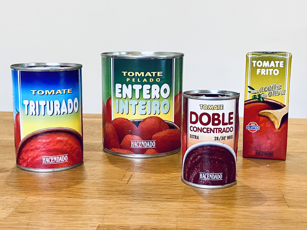 spanske varianter av tomatsaus