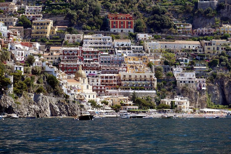 Båttur til Positano, Grotta dello Smeraldo og Amalfi